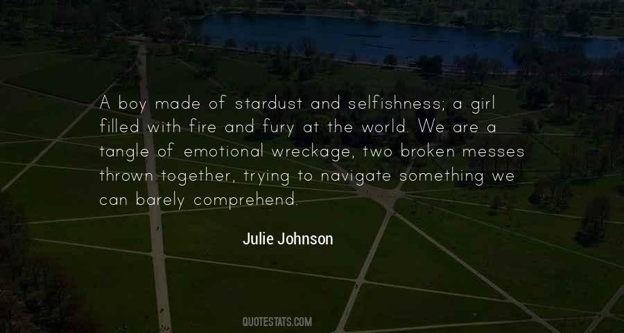 Julie Johnson Quotes #1357458