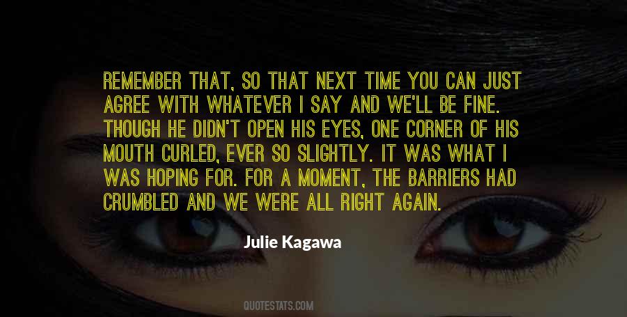 Julie Kagawa Quotes #1336578