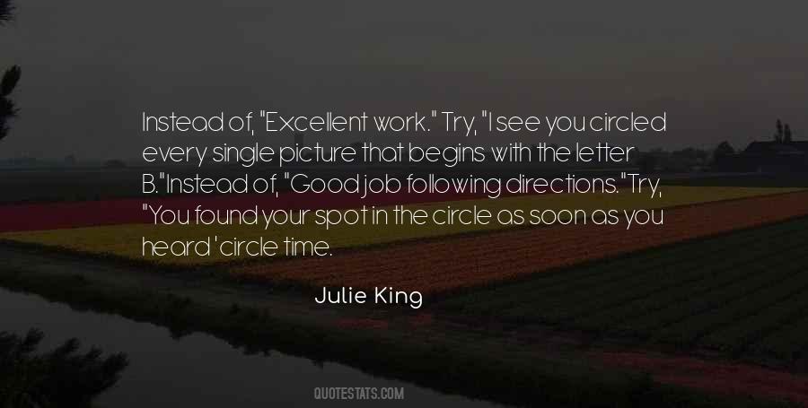 Julie King Quotes #363542