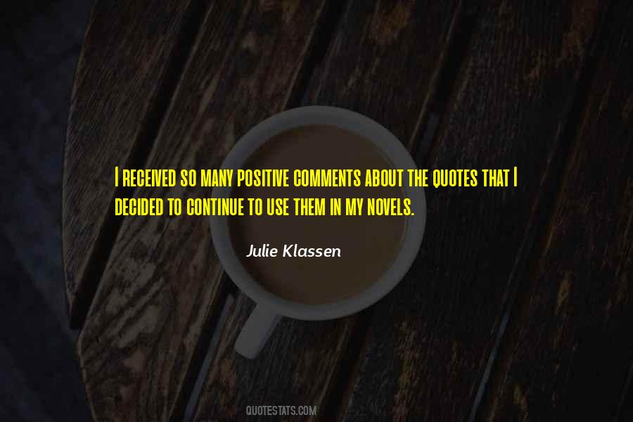 Julie Klassen Quotes #1023894