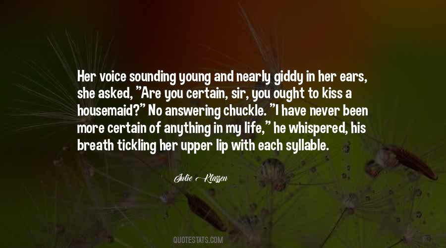 Julie Klassen Quotes #1134615