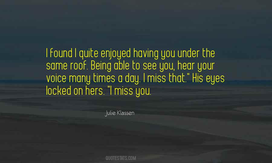 Julie Klassen Quotes #1426642