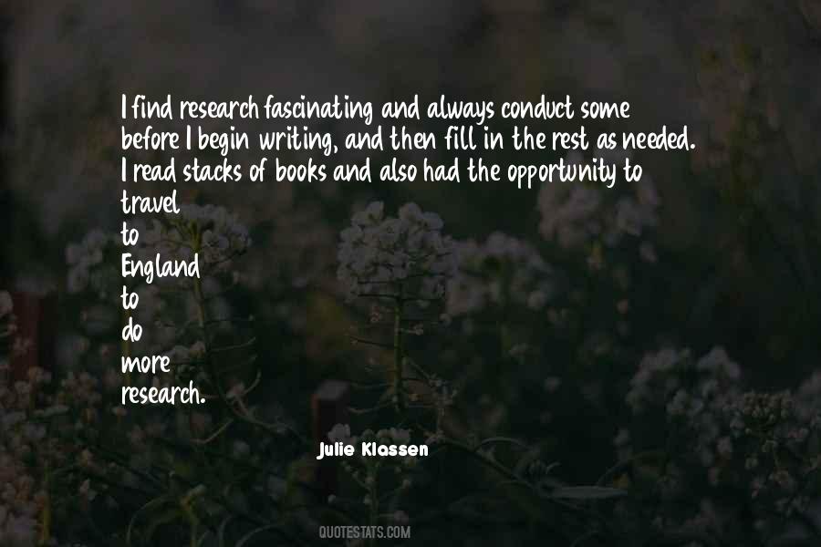 Julie Klassen Quotes #294255