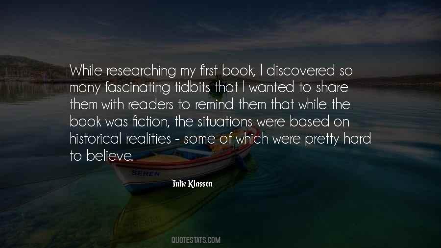 Julie Klassen Quotes #338265