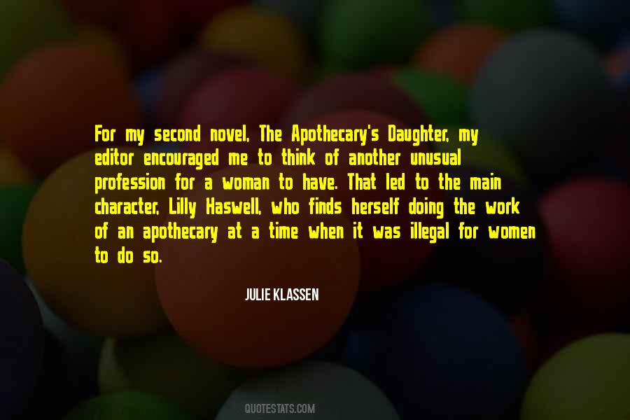 Julie Klassen Quotes #858670