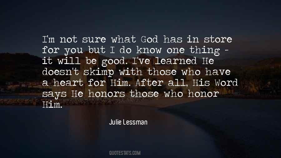 Julie Lessman Quotes #670355