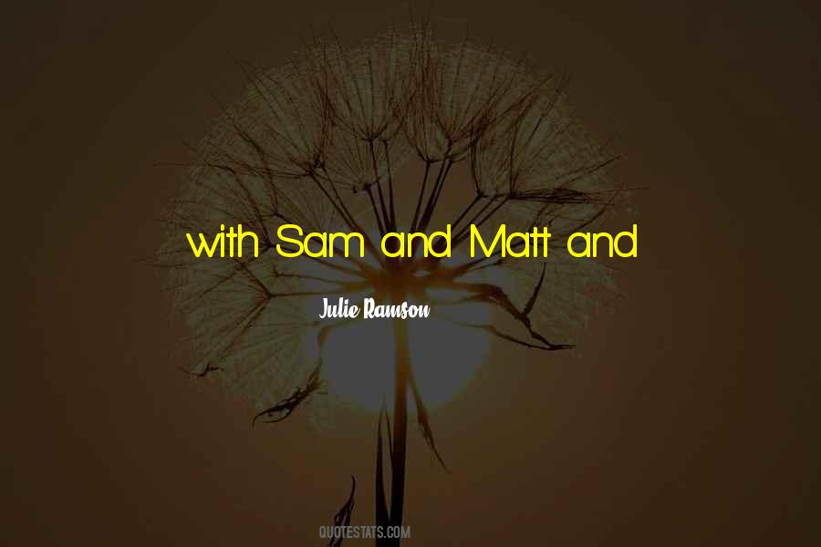 Julie Ramson Quotes #1363007 Julie Ramson Quotes #1363007