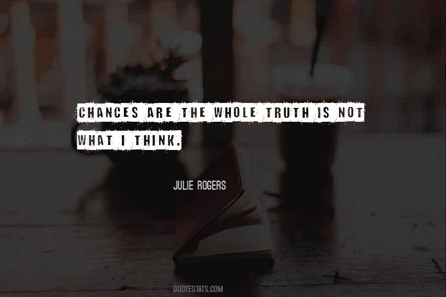 Julie Rogers Quotes #987050