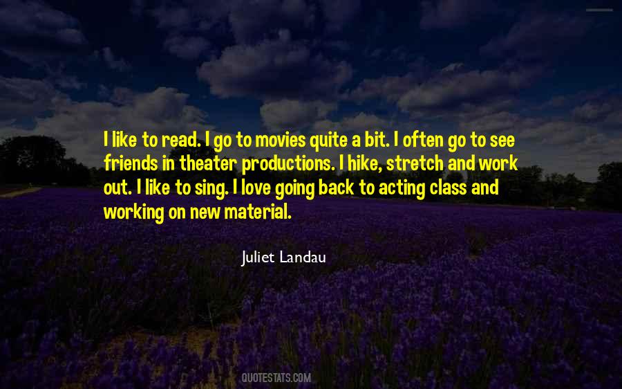 Juliet Landau Quotes #340962