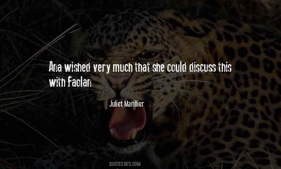 Juliet Marillier Quotes #32775