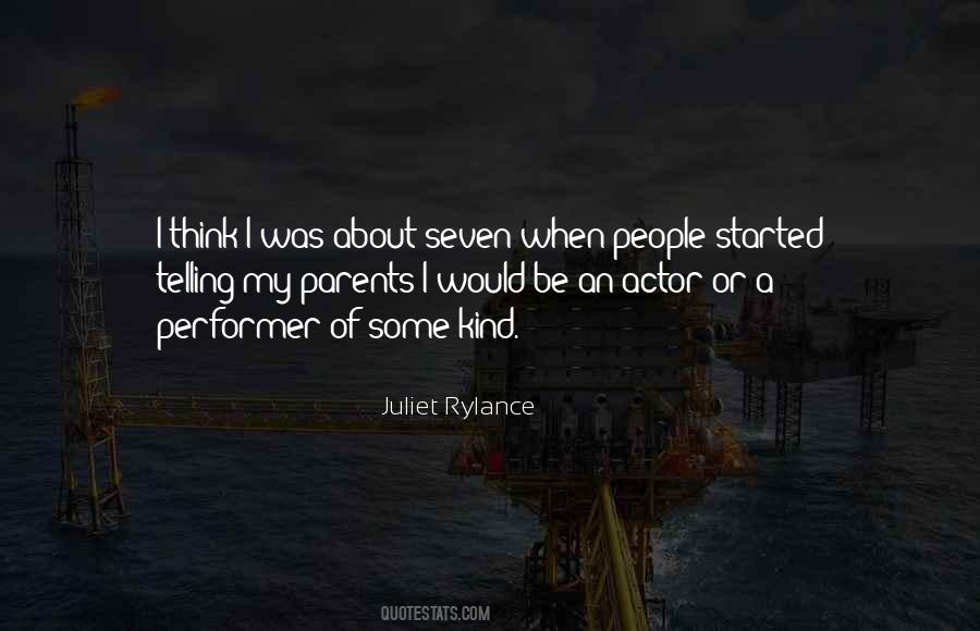 Juliet Rylance Quotes #1532298