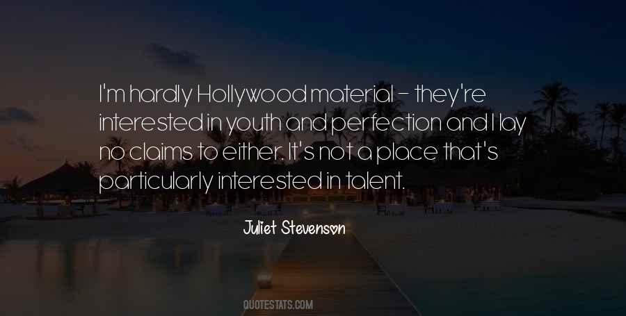 Juliet Stevenson Quotes #892287