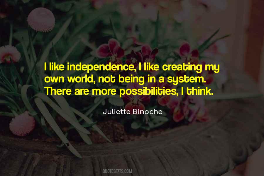 Juliette Binoche Quotes #1458480
