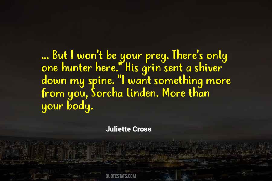 Juliette Cross Quotes #12415