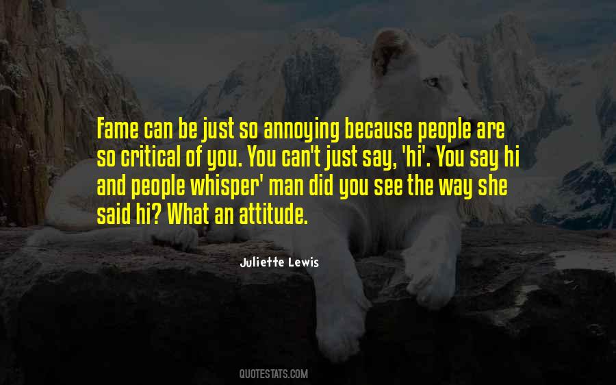 Juliette Lewis Quotes #879974