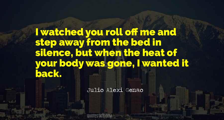 Julio Alexi Genao Quotes #1189071