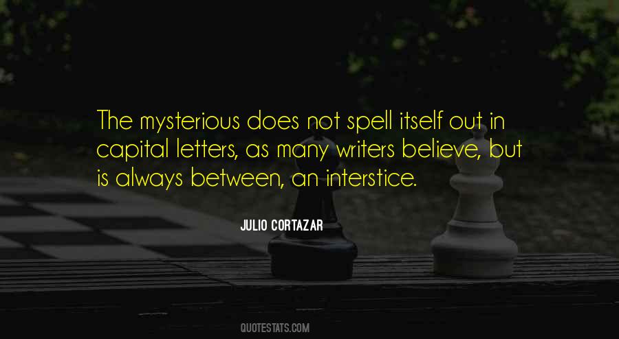 Julio Cortazar Quotes #932182
