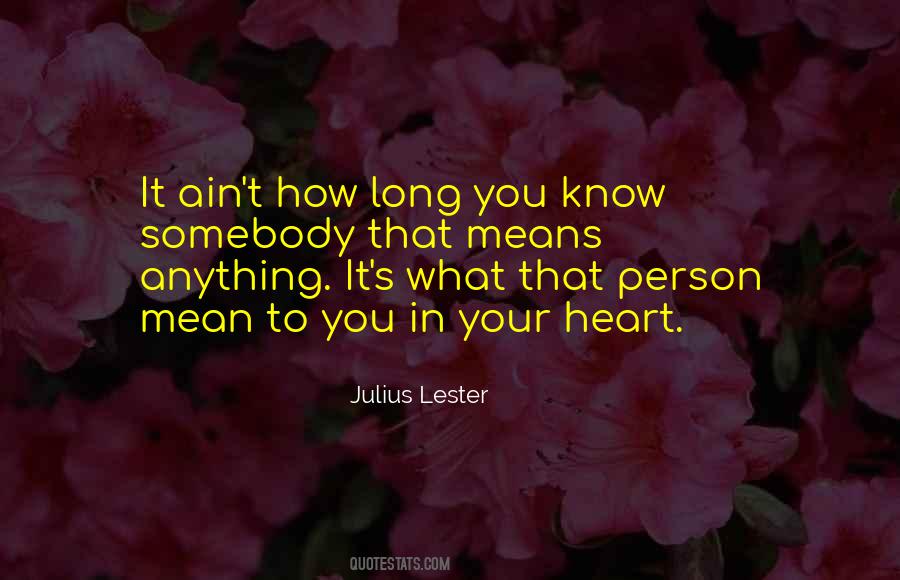 Julius Lester Quotes #932223