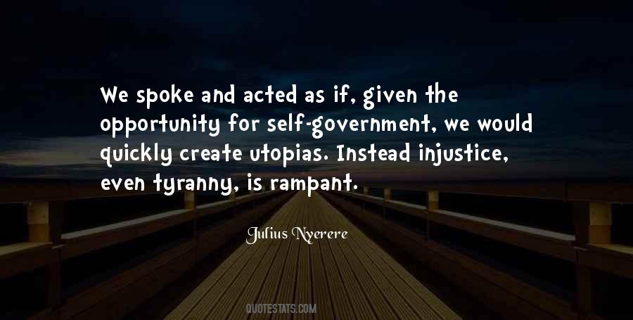 Julius Nyerere Quotes #1413823