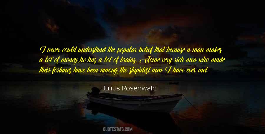 Julius Rosenwald Quotes #1396823