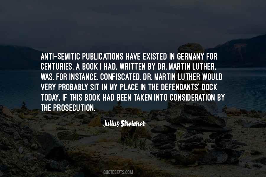 Julius Streicher Quotes #478599