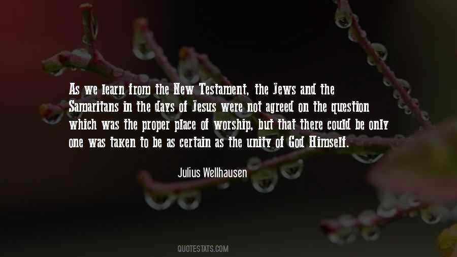 Julius Wellhausen Quotes #349006