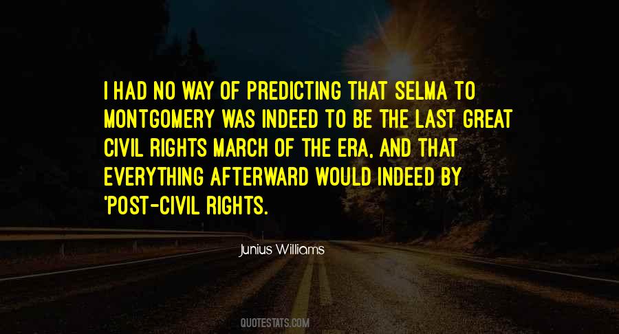 Junius Williams Quotes #1743220