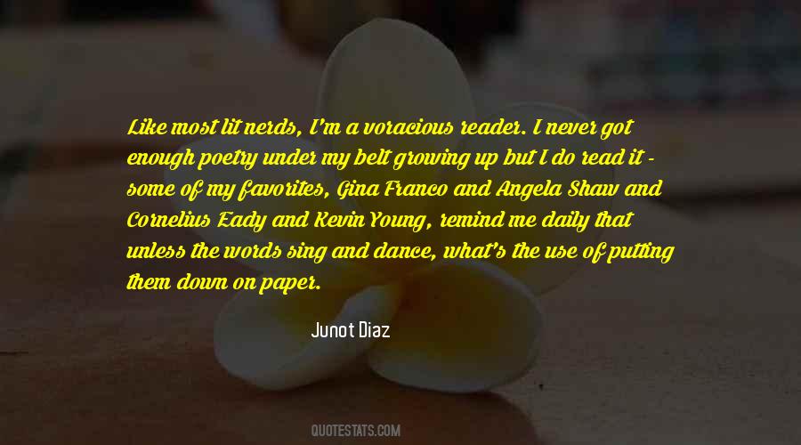 Junot Diaz Quotes #473204