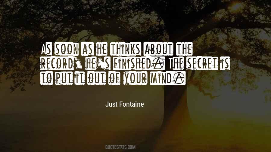 Just Fontaine Quotes #1409404