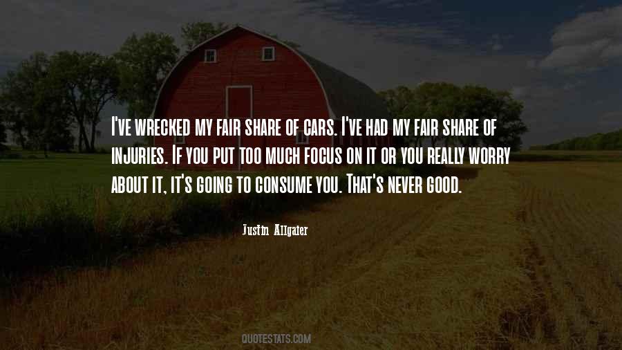 Justin Allgaier Quotes #957942