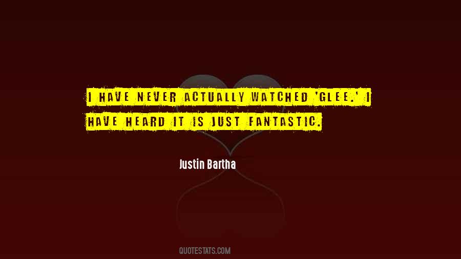 Justin Bartha Quotes #633652