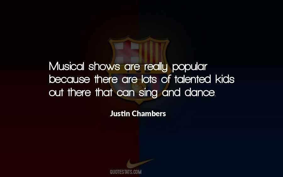 Justin Chambers Quotes #577470