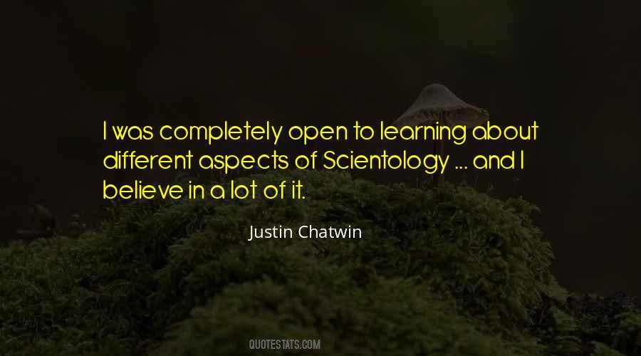 Justin Chatwin Quotes #49878