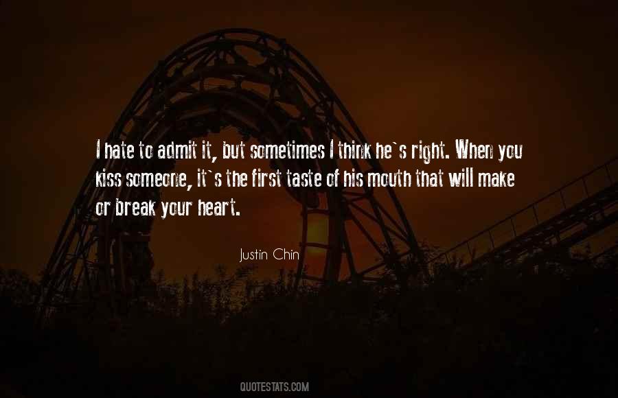 Justin Chin Quotes #380753