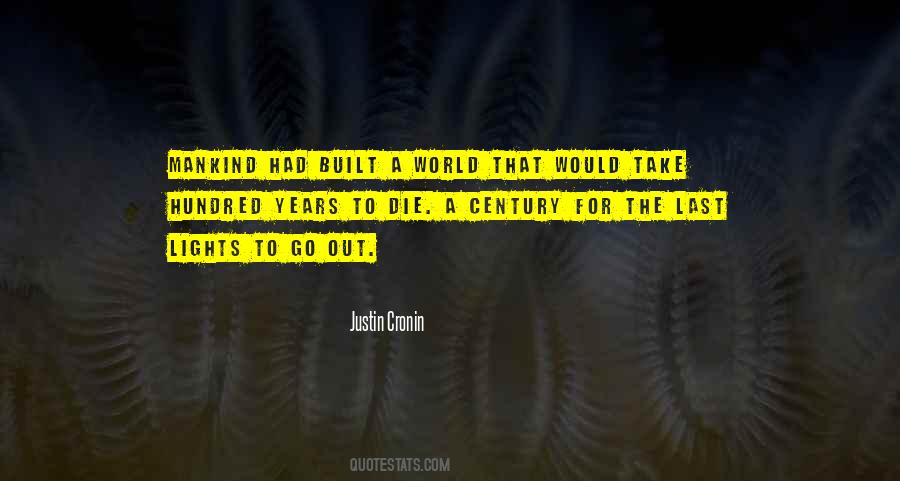 Justin Cronin Quotes #1164519