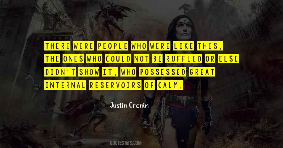 Justin Cronin Quotes #1722321