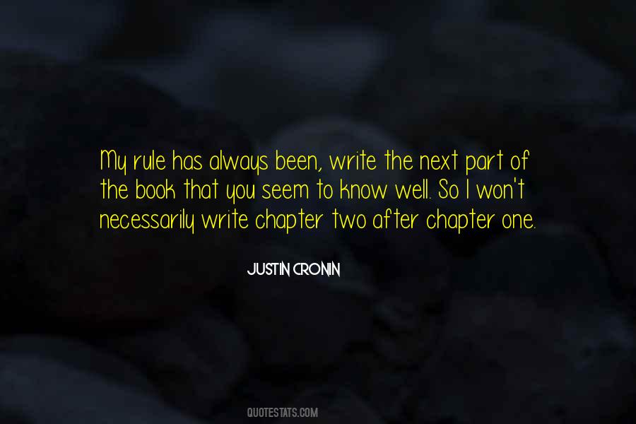 Justin Cronin Quotes #265911