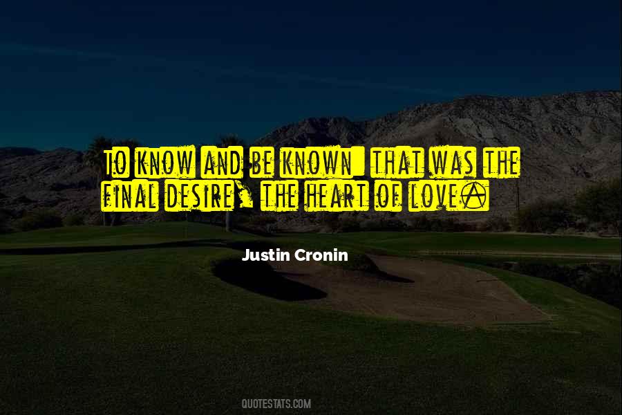 Justin Cronin Quotes #360603