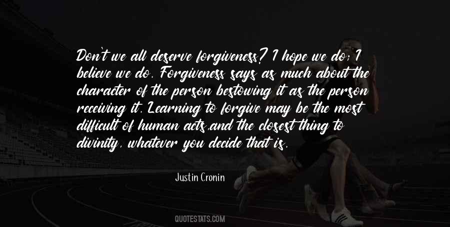 Justin Cronin Quotes #416114