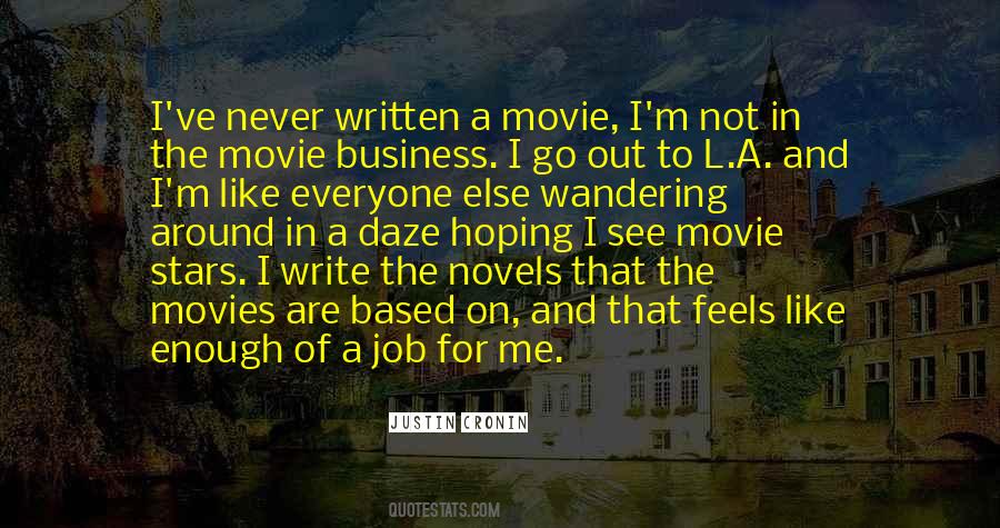 Justin Cronin Quotes #567327