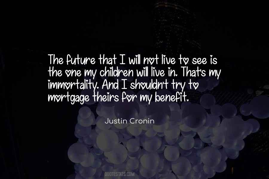 Justin Cronin Quotes #58062