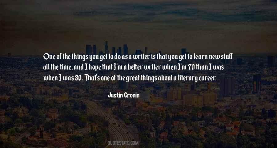 Justin Cronin Quotes #703386