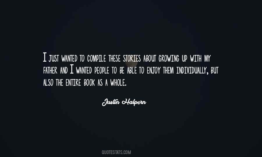 Justin Halpern Quotes #335750