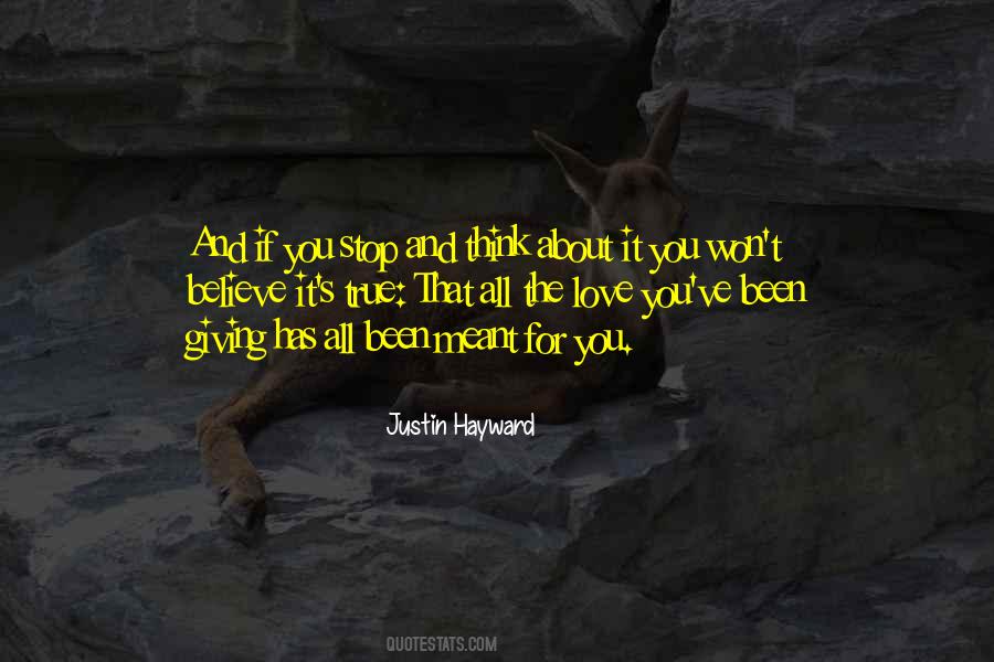 Justin Hayward Quotes #684046