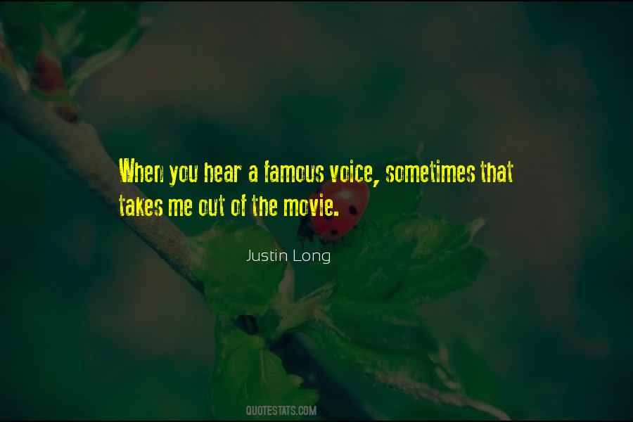 Justin Long Quotes #438661