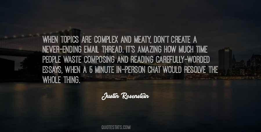 Justin Rosenstein Quotes #763993