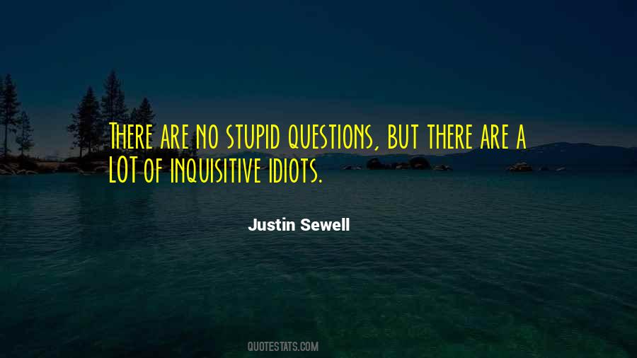 Justin Sewell Quotes #596058