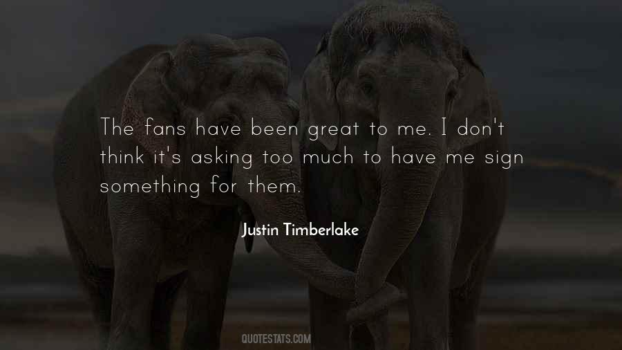 Justin Timberlake Quotes #1197013