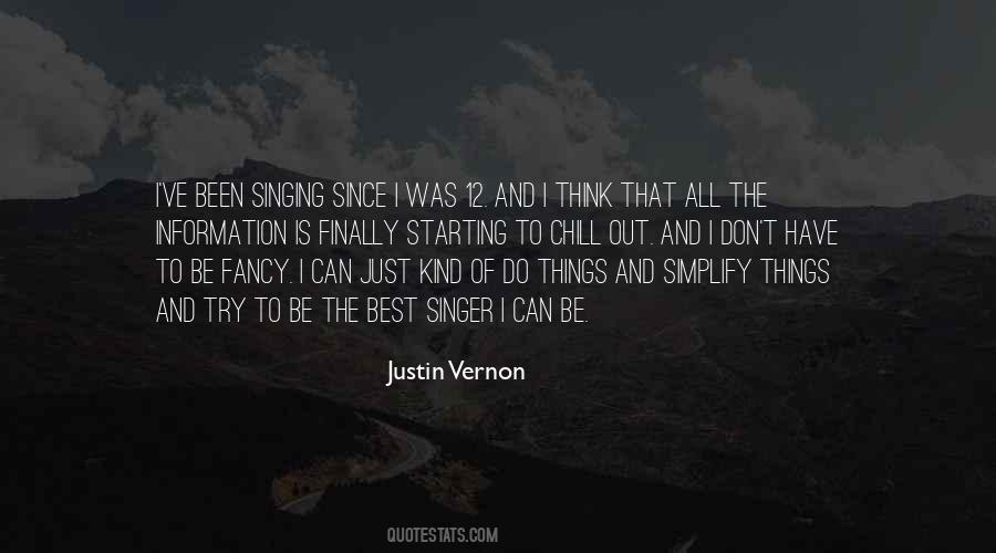 Justin Vernon Quotes #699271