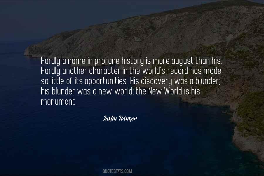 Justin Winsor Quotes #1125381